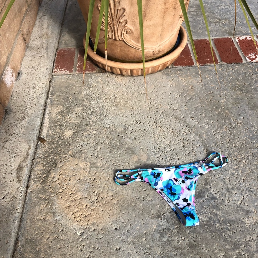 Volcom Flower Bikini Bottoms
